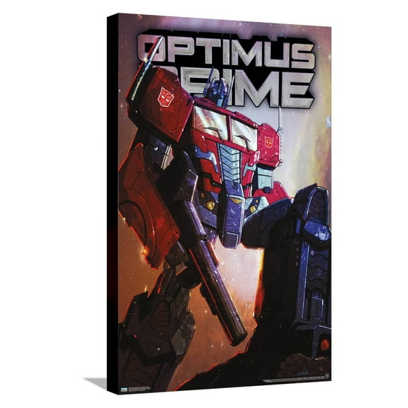 Hasbro Transformers - Optimus Prime Canvas Wall Poster, 14.725" x 22.375"