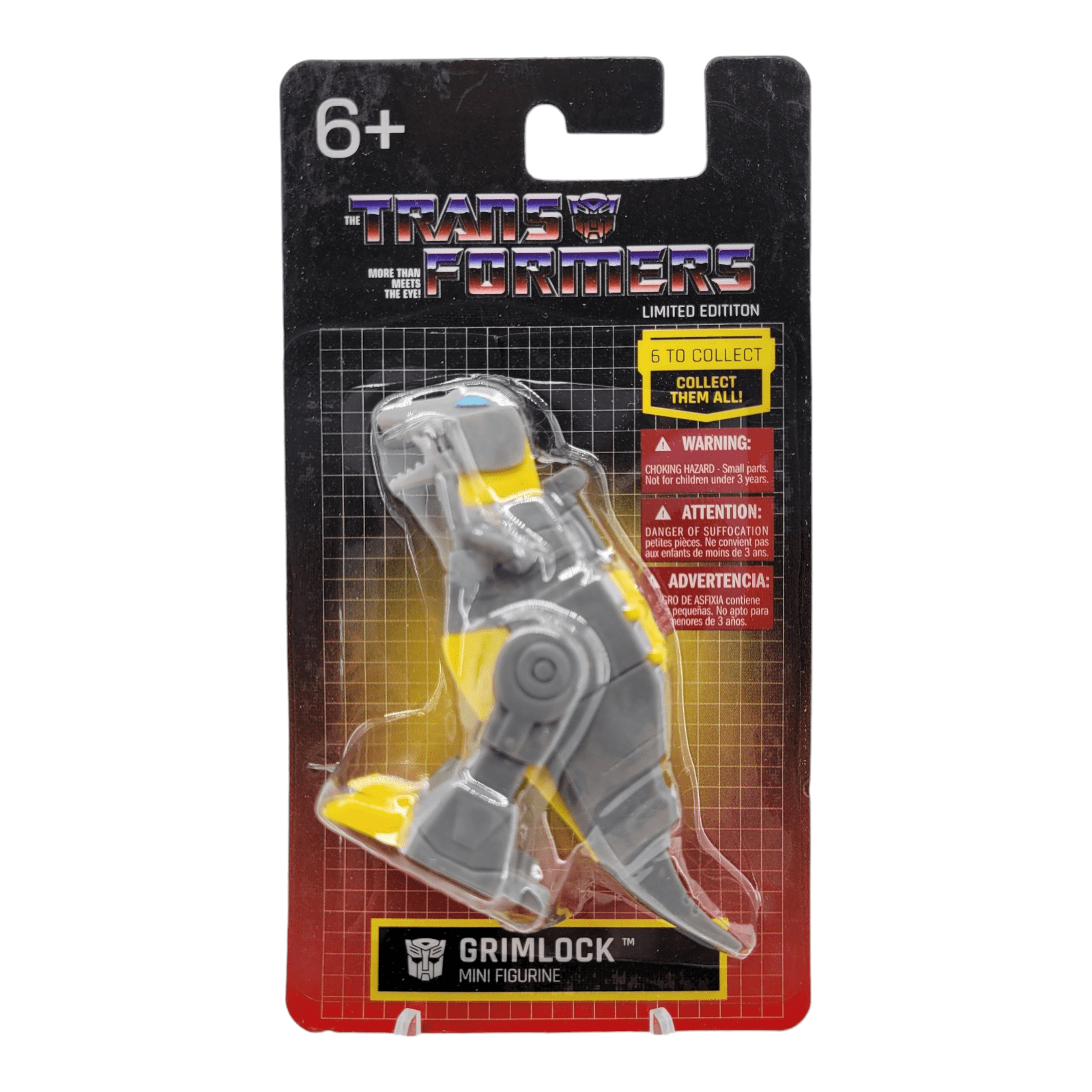 Prexio Transformers G1 Grimlock - Mini Figurine Prexio Transformers G1 Grimlock - Mini Figurine