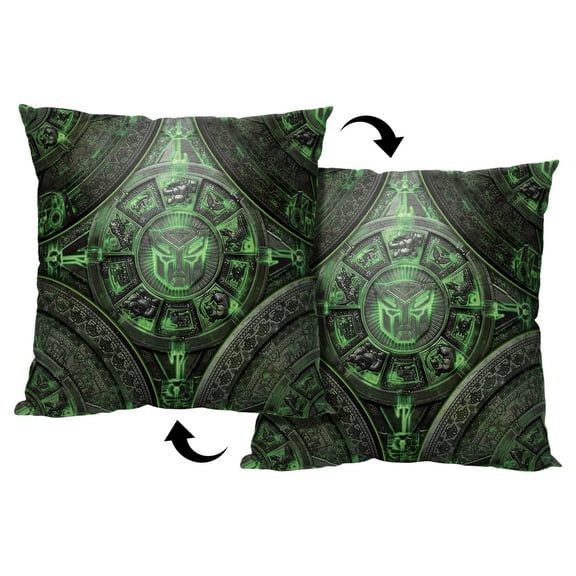 Hasbro Transformers: Rise Of The Beasts Autobot Shield Kids Printed Throw Pillow, 18 x 18 inches