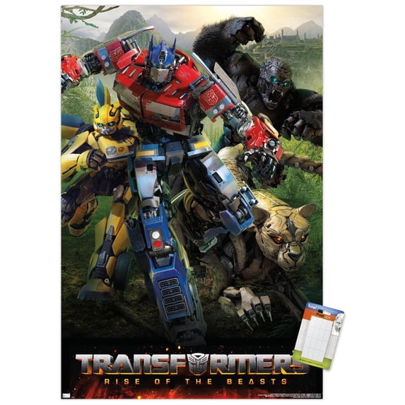Hasbro Transformers: Rise of the Beasts - Big 4 Wall Poster, 22.375" x 34"