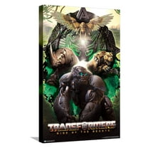 Hasbro Transformers: Rise of the Beasts - Maximals Canvas Wall Poster, 14.725" x 22.375"