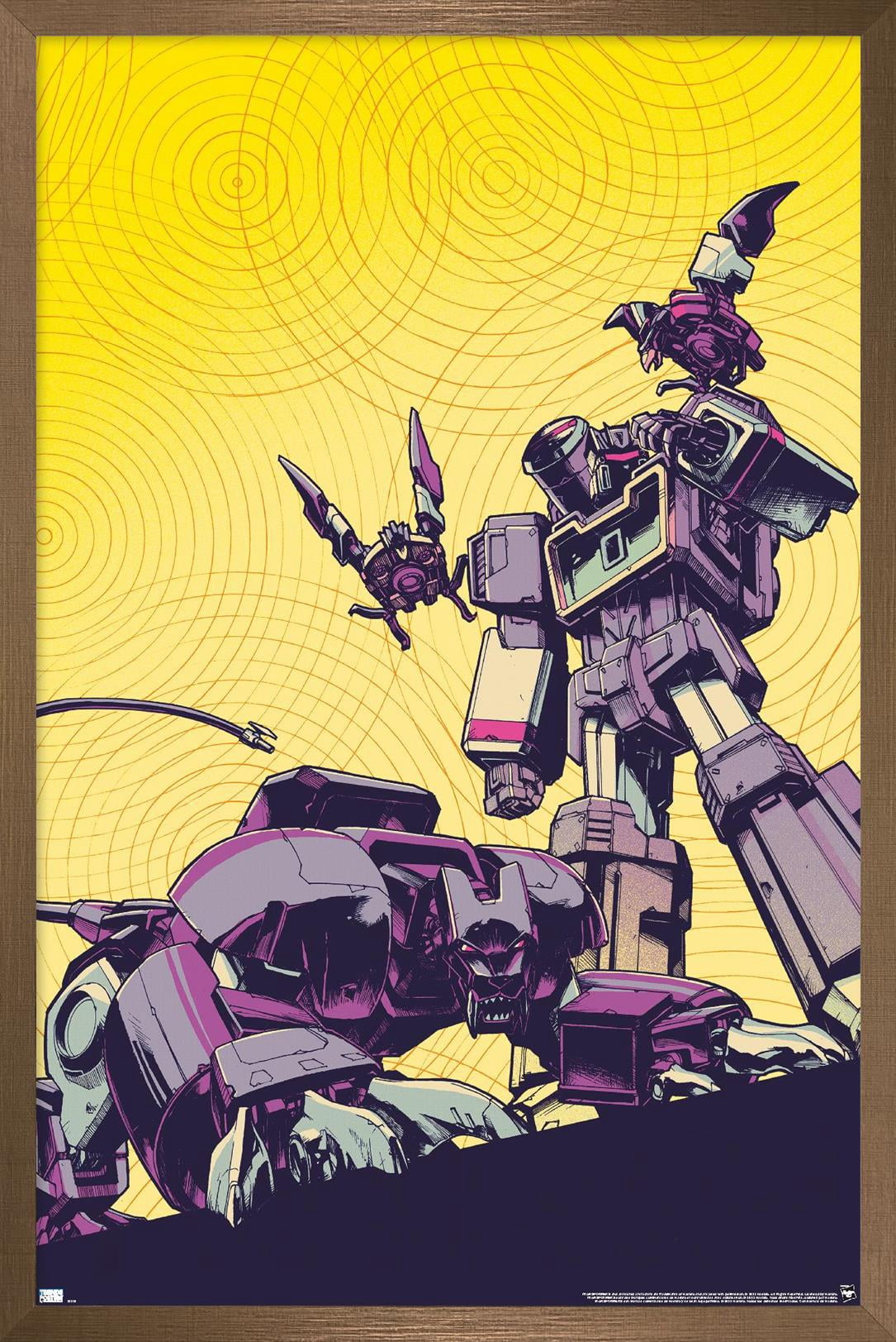 Hasbro Transformers - Soundwave Wall Poster, 14.725" x 22.375" Framed