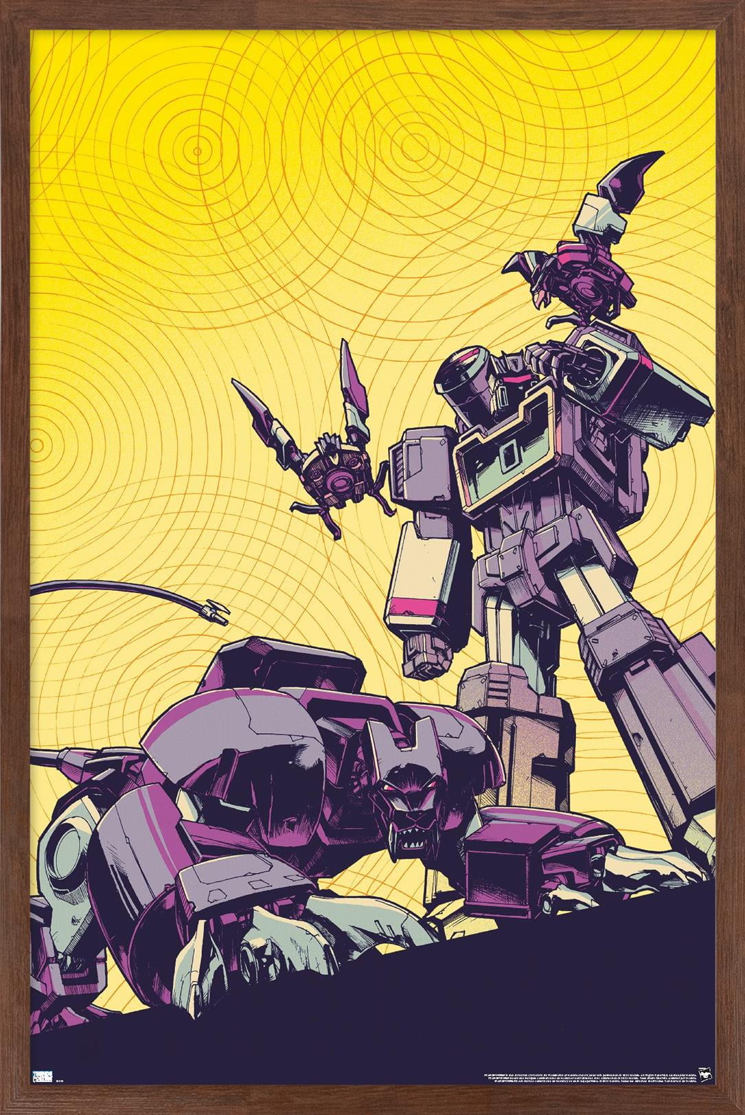 Hasbro Transformers - Soundwave Wall Poster, 22.375" x 34" Framed