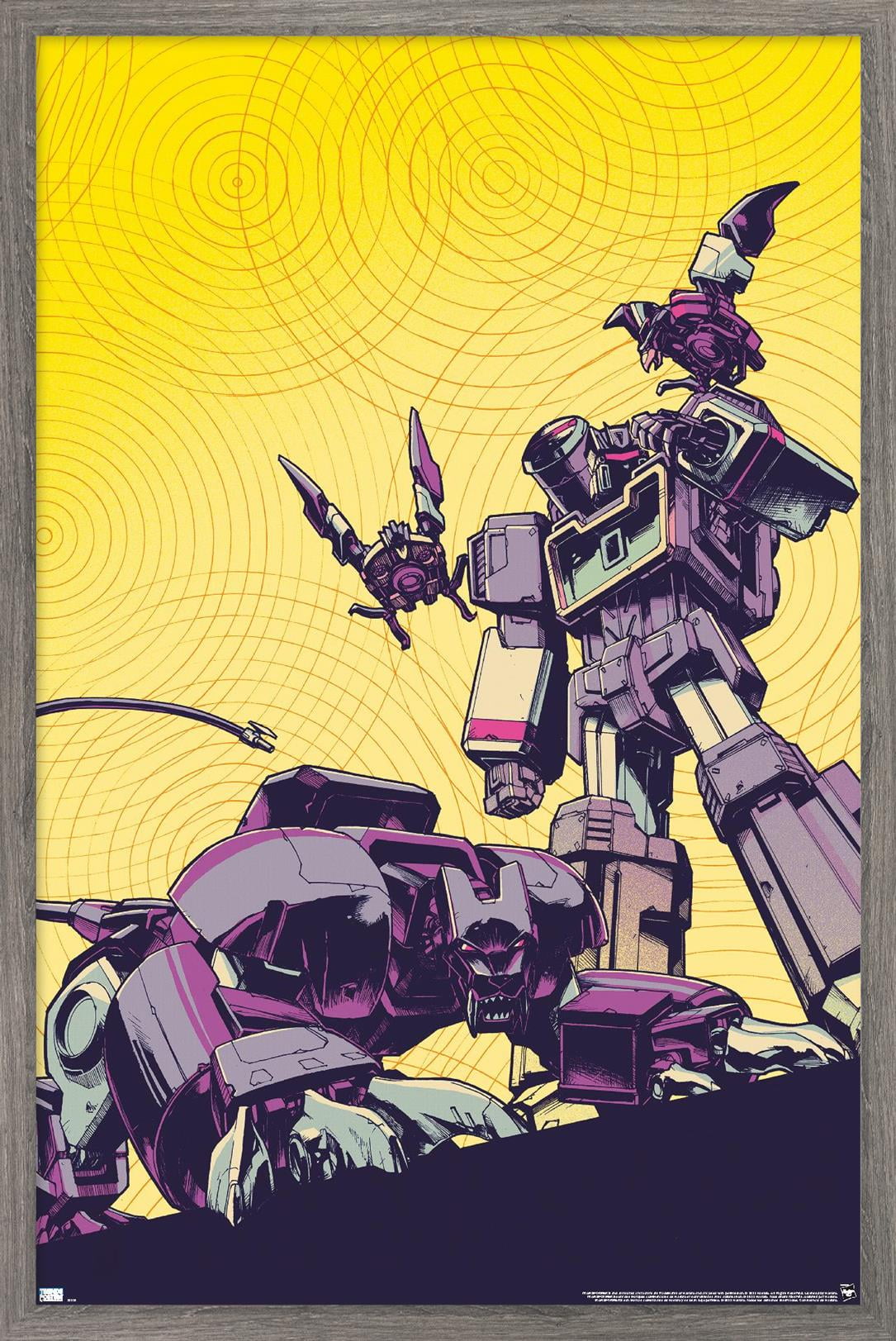 Hasbro Transformers - Soundwave Wall Poster, 22.375" x 34" Framed