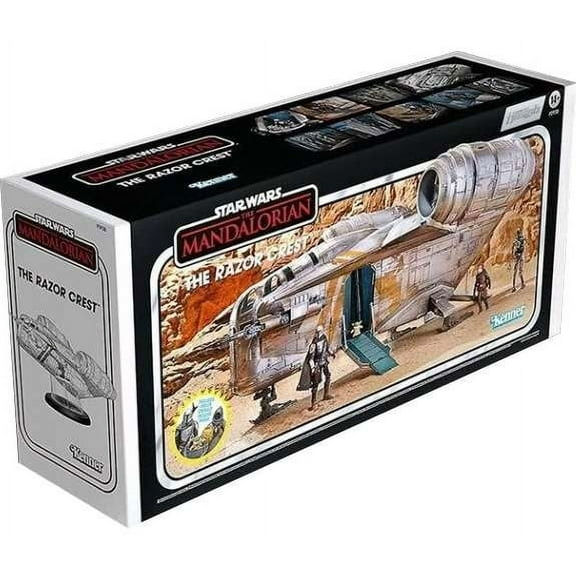 Hasbro Vintage Collection Star War Razor Crest Vehicle, 5 Count
