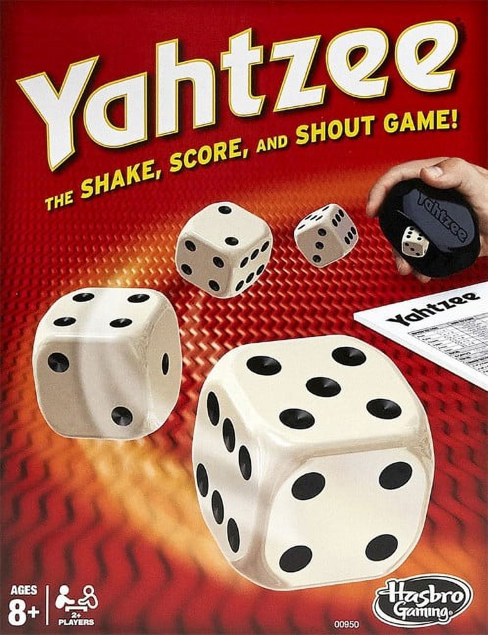 Hasbro Yahtzee - the Shake, Score, and Shout Game - image 1 of 4