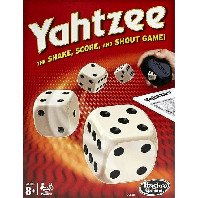 Hasbro Yahtzee - the Shake, Score, and Shout Game