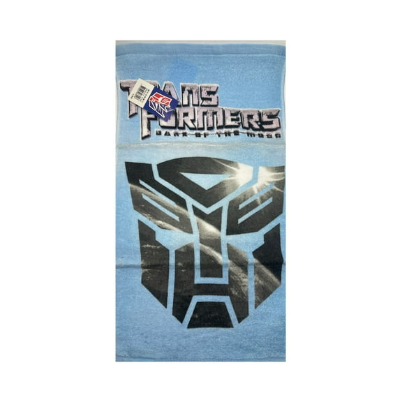 2pcs Hasbro Blue Transformers Hand Towel - Transformers Wash Cloth