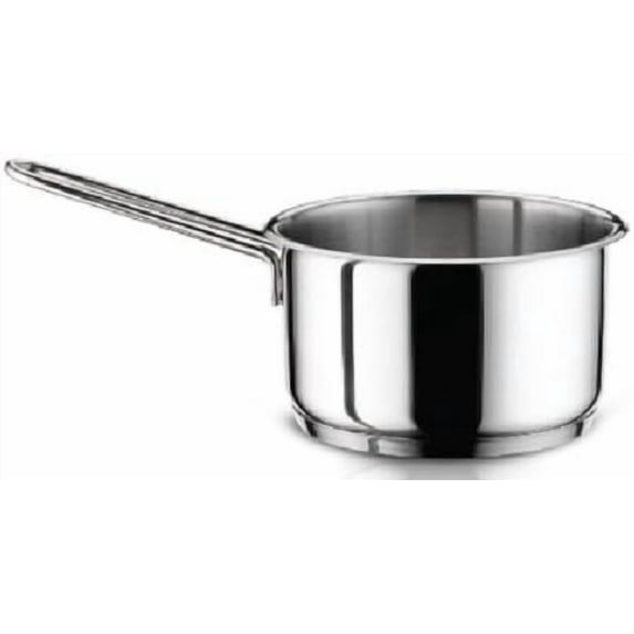 Hascevher Classic 18/10 Stainless Steel Sauce Pot Covered Cookware Induction Compatible Oven Safe 1 Quart