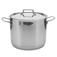 Hascevher Classic 18/10 Stainless Steel StockPot Covered Cookware Oven