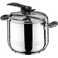 thumbnail image 1 of Hascevher Esila Stainless Steel Pressure Cooker, 9.5 Quart, 1 of 4