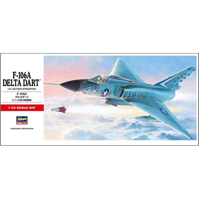 Hasegawa HAC11 172 Scale F106A Delta Dart Model Building Kits