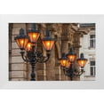 thumbnail image 1 of Haseltine, Tom 14x11 White Modern Wood Framed Museum Art Print Titled - Hungary-Budapest-Streetlights, 1 of 4
