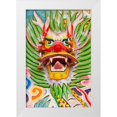 thumbnail image 1 of Haseltine, Tom 17x24 White Modern Wood Framed Museum Art Print Titled - Thailand-Chonburi Province-Khao Sam Muk Shrine Dragon head sculpture, 1 of 4