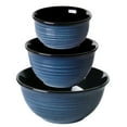Hasense Mixing Bowls Set for Kitchen, Ceramic Serving Dishes for