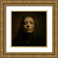 thumbnail image 1 of Hasheminasab, Moein 20x20 Gold Ornate Wood Framed with Double Matting Museum Art Print Titled - Persian Girl, 1 of 4