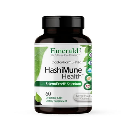 HashiMune Health with SelenoExcell Selenium, 60 Vegetable Caps, Emerald Laboratories