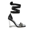 thumbnail image 1 of London Rag Hashira AB Rhinestone Studded Lace-Up Fantasy Womens Heels, 1 of 10