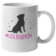 thumbnail image 1 of Hashtag Golden Mom Coffee & Tea Mug for Dog Pet Owners (11oz), 1 of 1