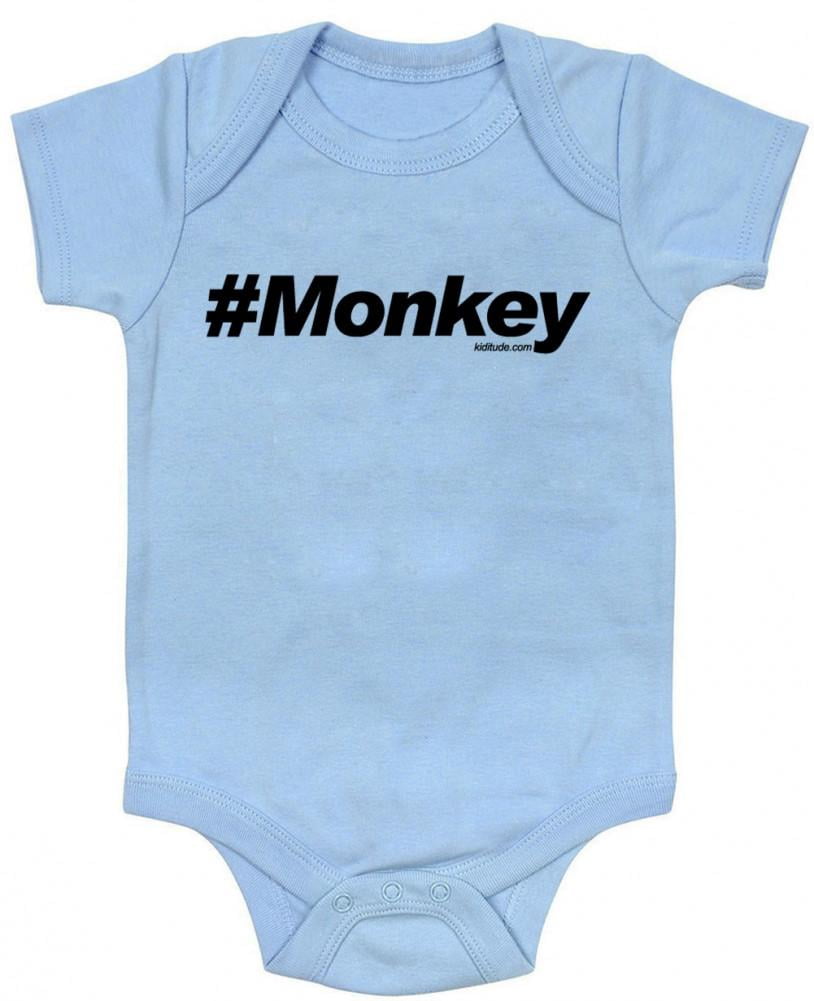 Hashtag Monkey One Piece Bodysuit