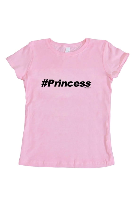 Hashtag Princess Girls T-Shirt