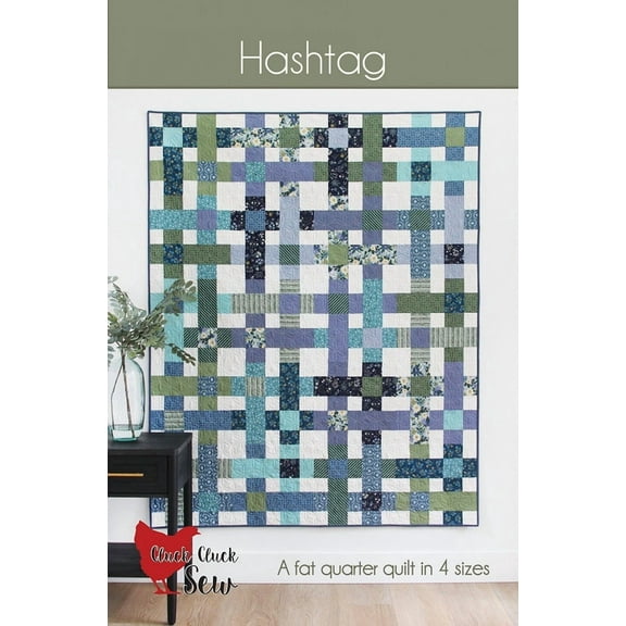 Hashtag Quilt Pattern by Cluck Cluck Sew