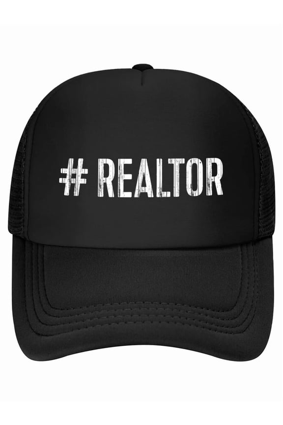 Hashtag Realtor Baseball Cap Real Estate Agent Baseball Cap