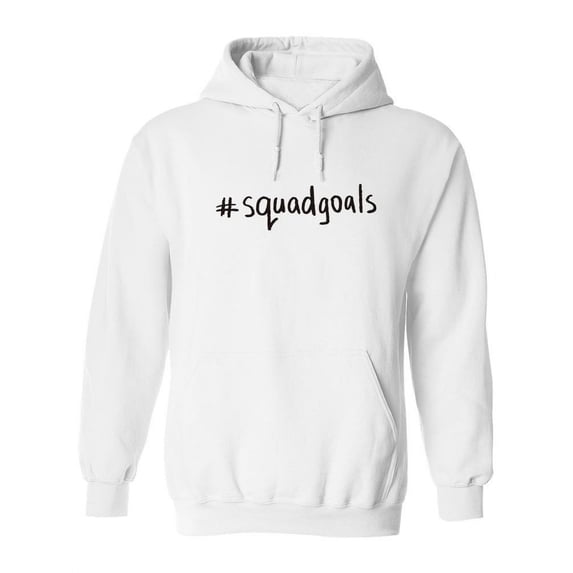 Hashtag Squad Goals Hoodie Women -Image by Shutterstock, Female Large