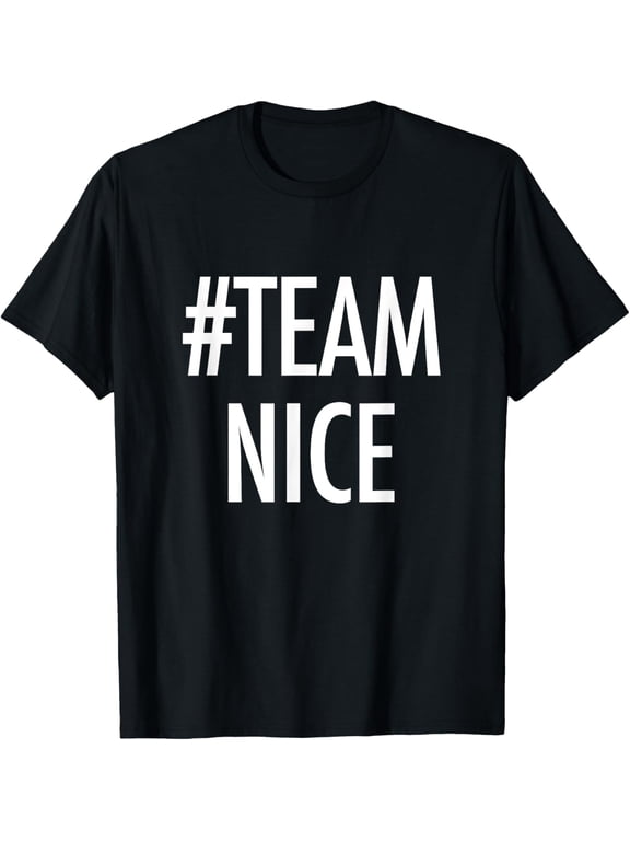 Hashtag Team Nice - Funny Naughty Or Nice Christmas T-Shirt