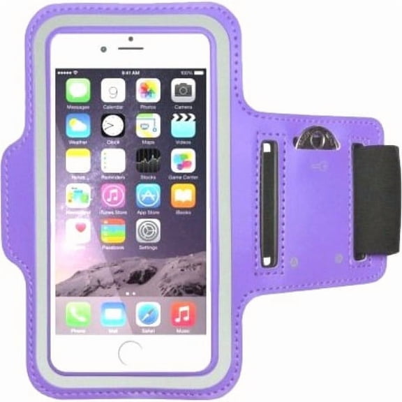 Hashub Goods Carrying Case (Armband) iPhone 6 Smartphone, Light Purple
