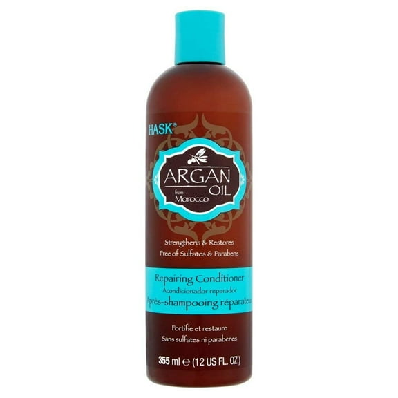 Hask Argan Oil Morocco, Sulfate & Paraben Free Repairing Conditioner, 12 oz