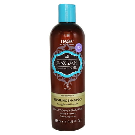 Hask Argan Oil Repairing Shampoo, 12 Oz., Pack of 3