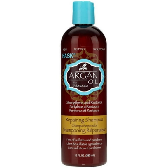 Hask Argan Oil Repairing Shampoo, 12 oz (Pack of 3)