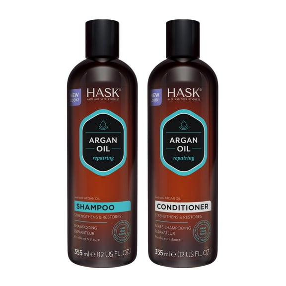 Hask Argan Oil shampoo & conditioner set 12oz