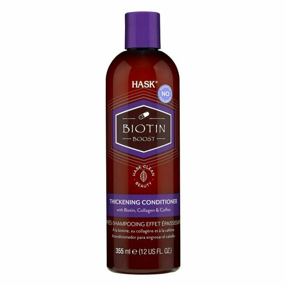 Hask Biotin Boost Thickening Conditioner, 12 oz, 2 Pack