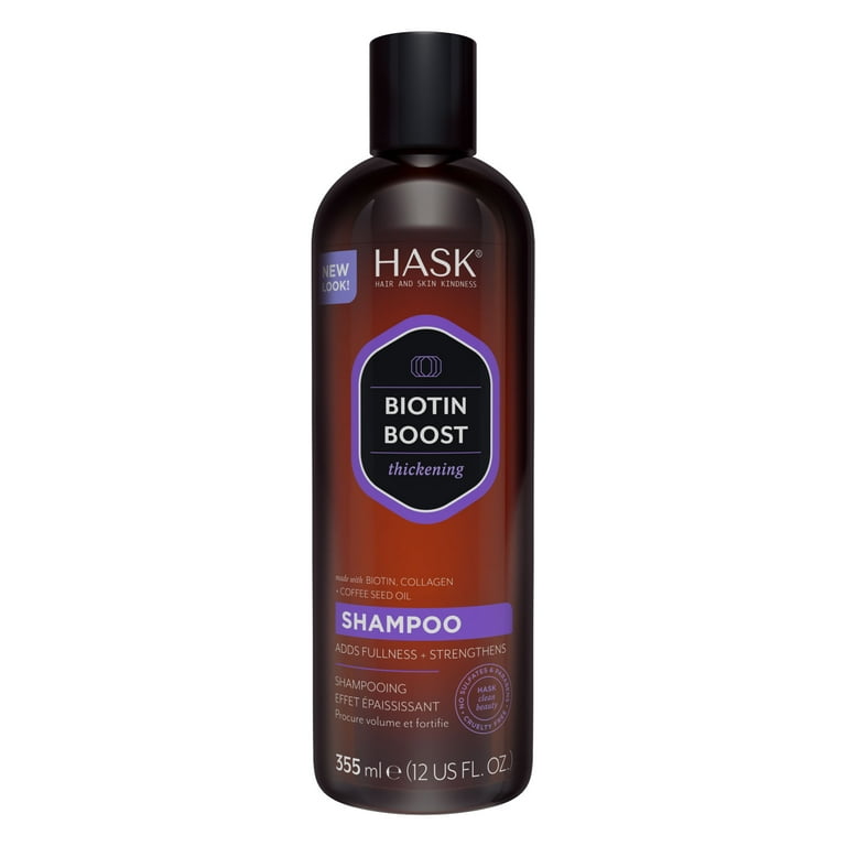 Hask Biotin Boost Thickening Shampoo, 12 fl oz - Walmart.com Hask Biotin Boost Thickening Shampoo, 12 fl oz - Walmart.com