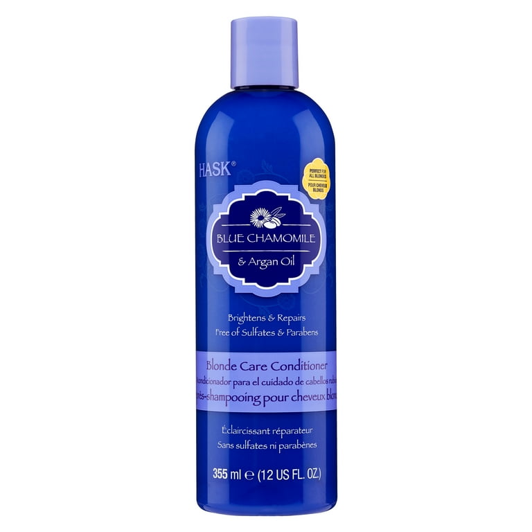 HASK Blue Chamomile & Argan Oil Blonde Care Conditioner (12oz) HASK Blue Chamomile & Argan Oil Blonde Care Conditioner (12oz)