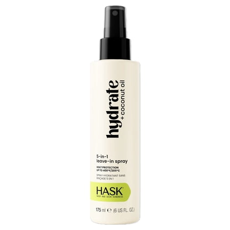 Hask Coconut Oil Nourishing 5-in-1 Leave-In Spray, 6 fl oz