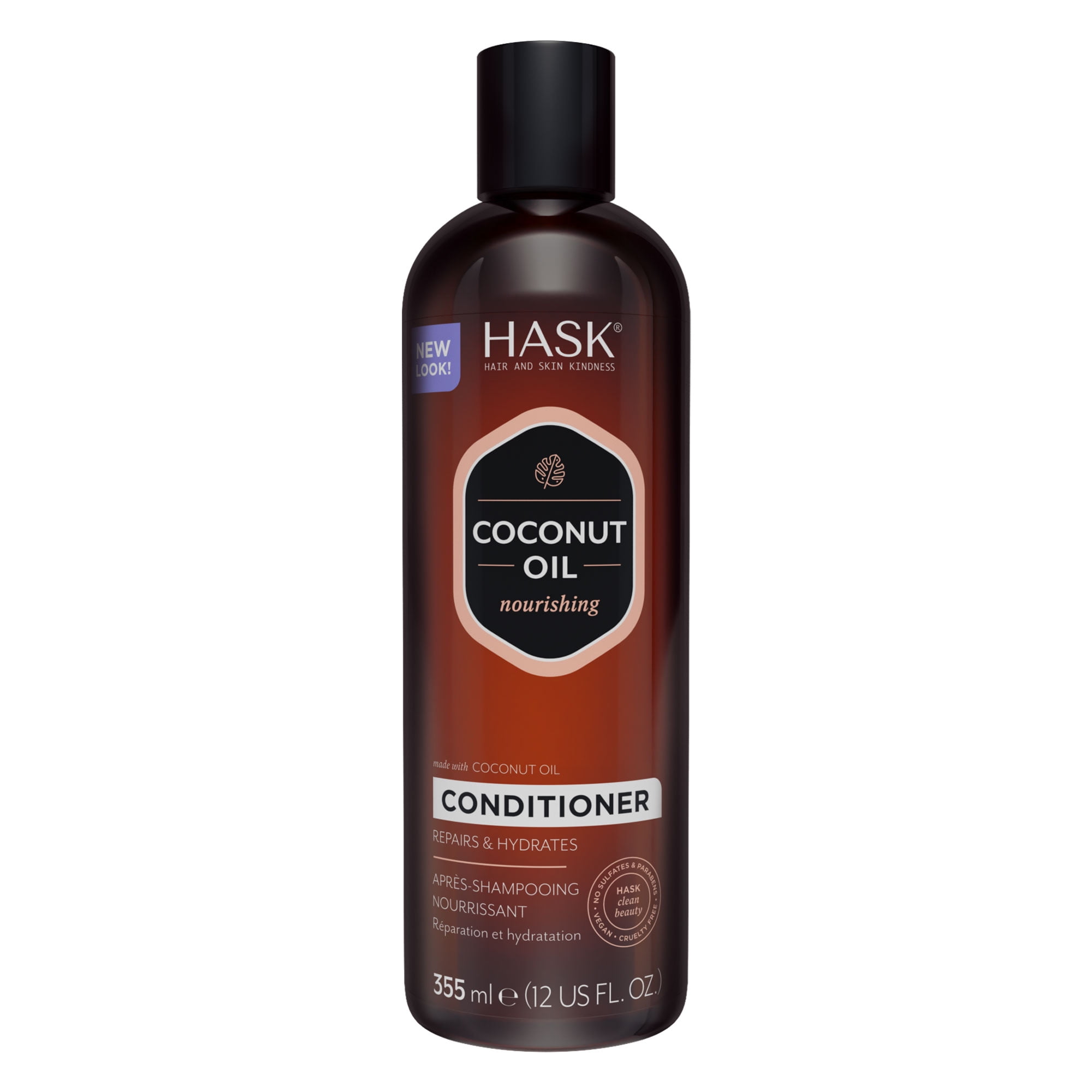 Hask Coconut Oil Nourishing Conditioner, 12 fl oz