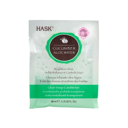 Hask Cucumber Aloe Water Clear Deep Conditioner Packet 1.75 fl oz (33304H)