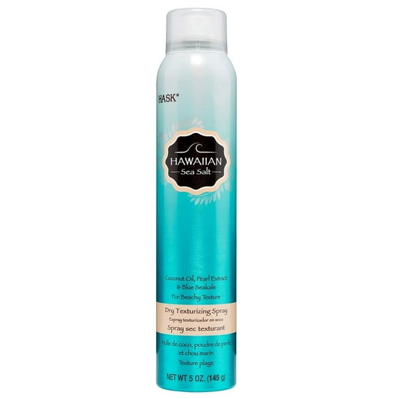 Hask Hawaiian Sea Salt Dry Texturizing Hair Spray With Coconut Oil Pearl, 5 Oz., Pack of 3