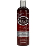 Hask Keratin Protein Conditioner Soften Hairs, Paraben Free, 12oz, 3-Pack