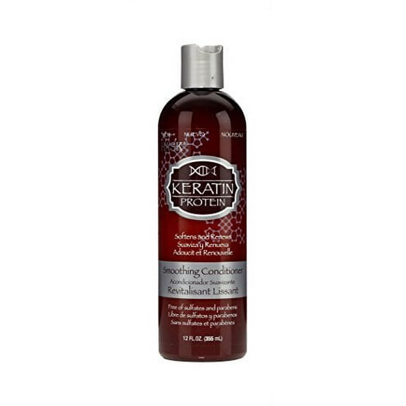Hask Keratin Protein Smoothing Conditioner, 12 Ounce