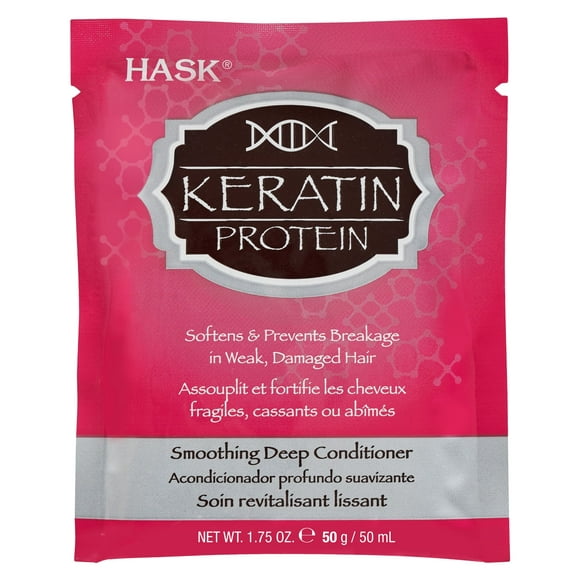 Hask Keratin Protein Smoothing Deep Conditioner, 1.75 Oz., Pack of 2