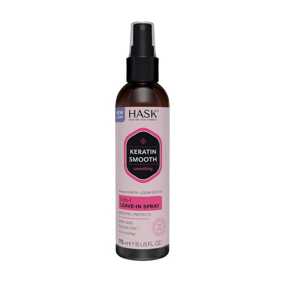 Hask Keratin Smoothing 5-in-1 Leave-in Spray, 6 fl oz