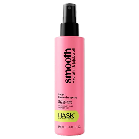 Hask Keratin Smoothing 5-in-1 Leave-in Spray, 6 fl oz
