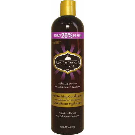 Hask Macadamia Oil Moisturizing Conditioner 15 Oz