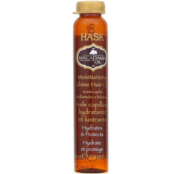 Hask Macadamia Oil Moisturizing Shine Oil 0.625 oz