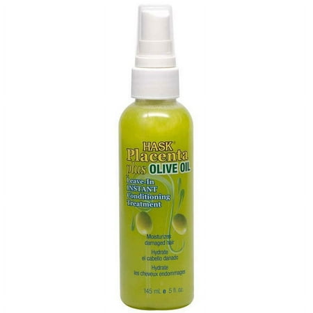 Hask Placenta Leave In Conditioning Treatment With Olive Oil 5 Oz.