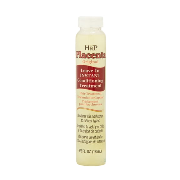 Hask Placenta Leave In Instant Conditioning Treatment, 0.6 Oz., Pack of 6